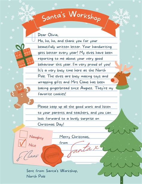 Digital Santa Letter