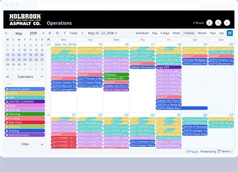 Digital Tracing Calendars