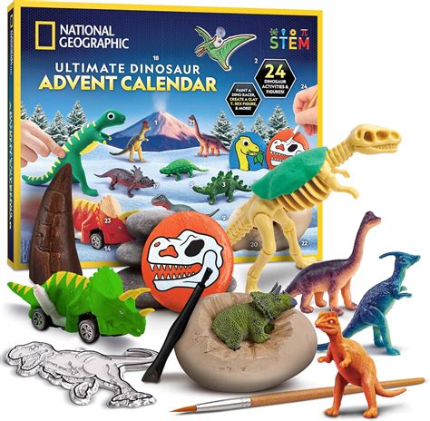 Dinosaur Advent Calendar Games