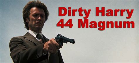 Dirty Harry holding his 44 Magnum