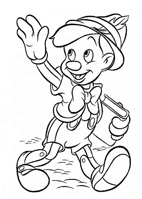 Popular Disney characters for coloring