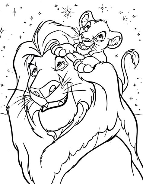 Disney coloring pages for fun