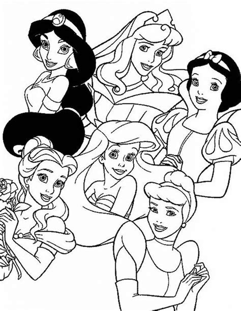 Disney coloring pages for kids