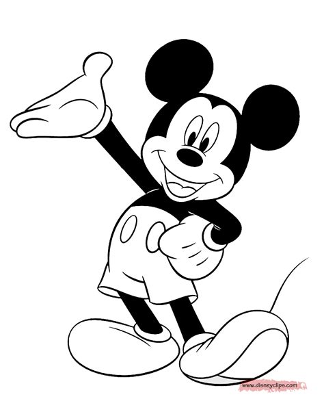 Disney coloring pages Mickey Mouse