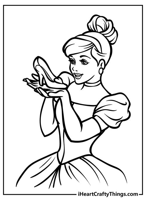 Disney printable coloring pages Cinderella