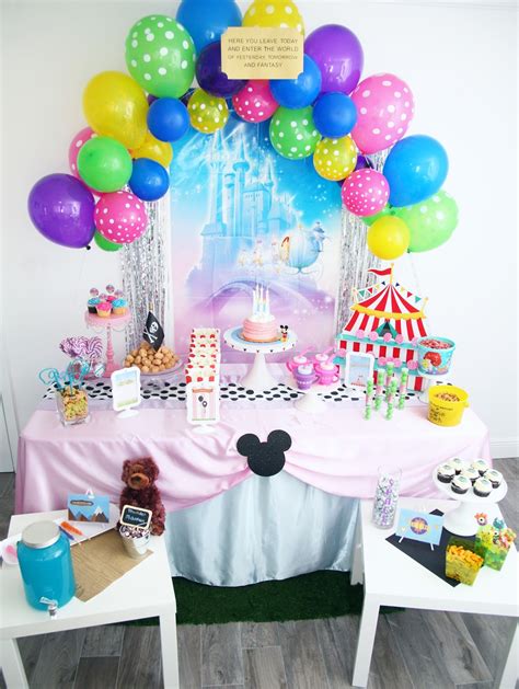 Disney Themed Party Decorations