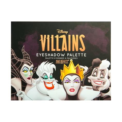 Disney villain-inspired eyeshadow palettes