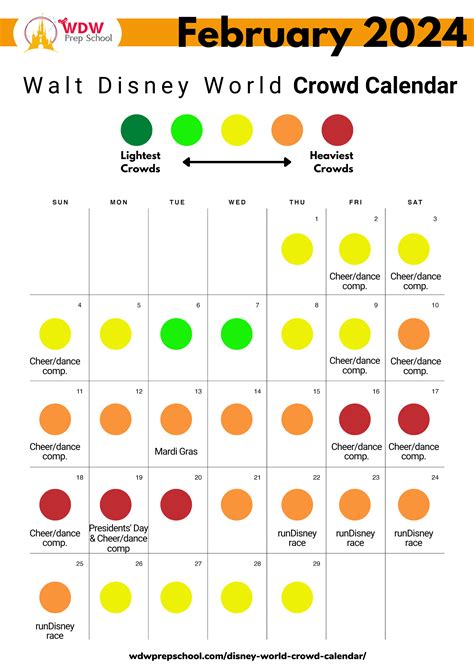 Disney World Crowd Calendar Tips