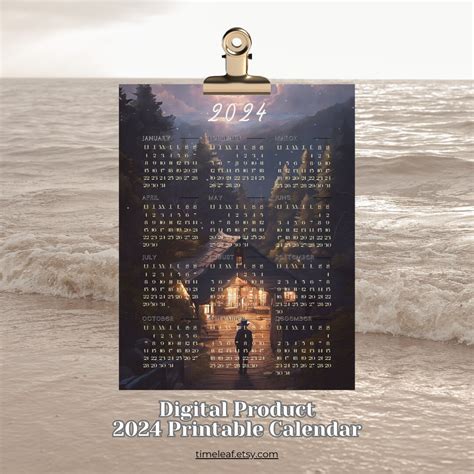 Displaying Rifle Paper Co calendar