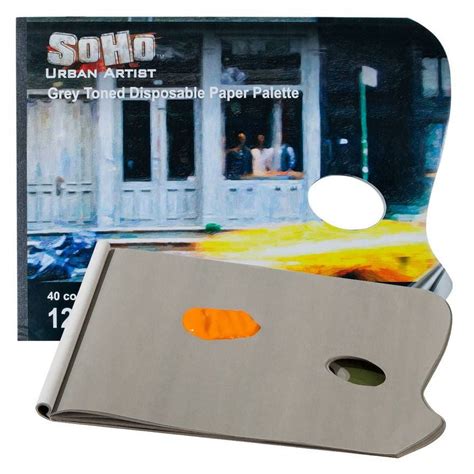 Disposable Palette for Plein Air Painting