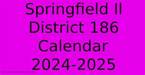 District 186 Calendar Image 9