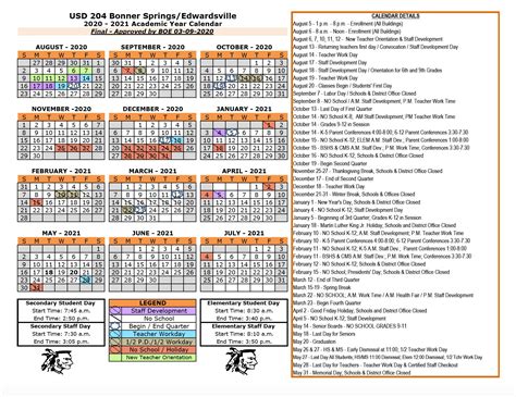 District 204 School Calendar Planning