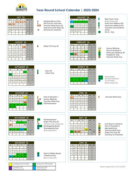 District 65 School Calendar Image 2