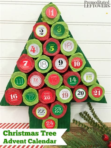 DIY Advent Calendars Made from Recycled Materials