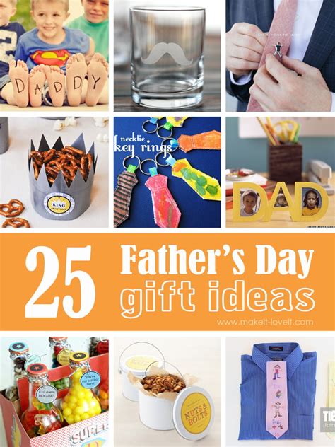 DIY Father's Day gifts