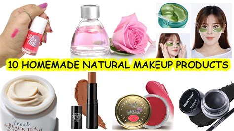 DIY natural makeup products