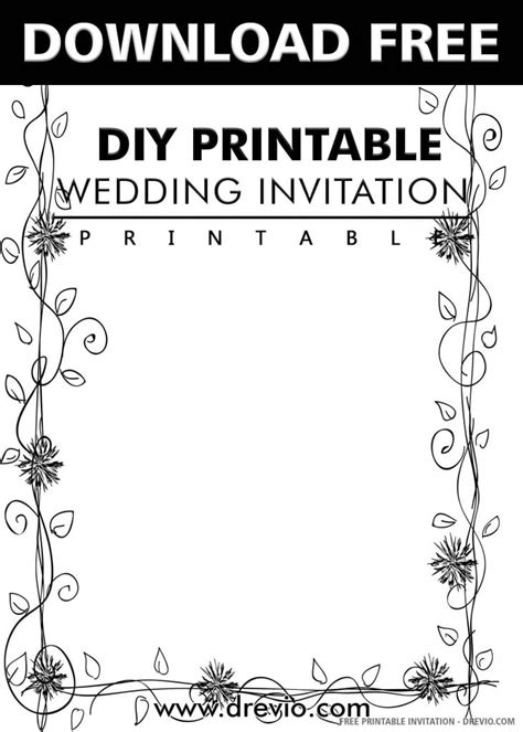 DIY Printable Invites