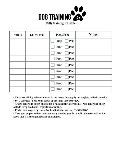 Dog Training Templates