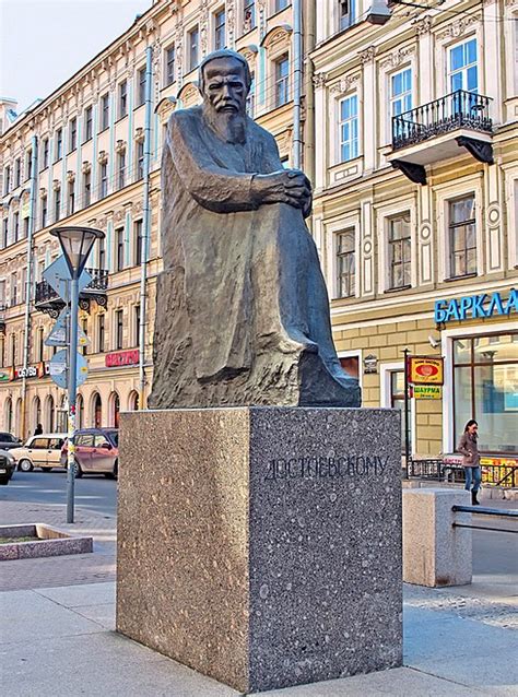 Dostoevsky brothers statue