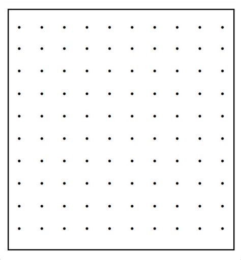 Dot Paper Template