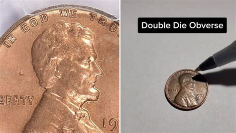 Doubled Die Error on 1945 Penny