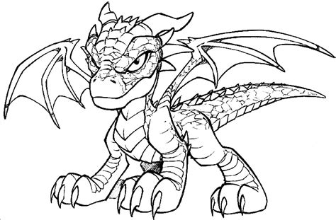 Dragon Coloring Pages for Boys