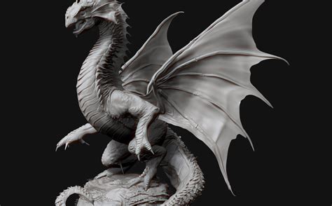 Dragon J Sculpture