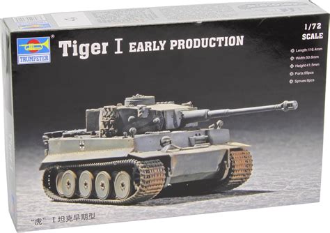 Dragon Models 1:72 German Tiger I Tank