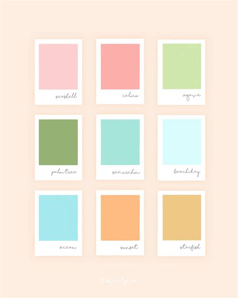 Dreamy Color Palettes Gallery 6