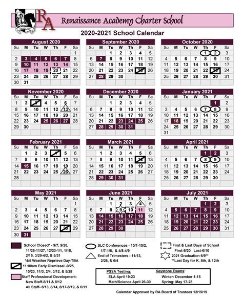 Drexel Calendar Next Steps