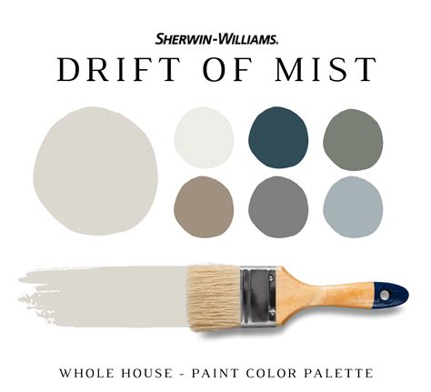 Drift of Mist Color Palette Inspiration