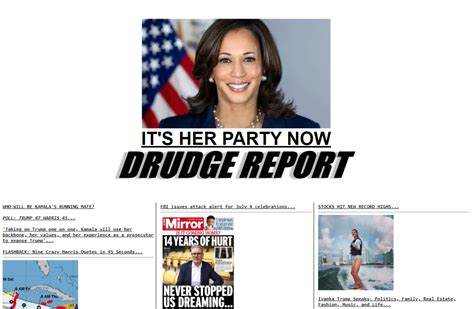 Drudge Report RSS Feed