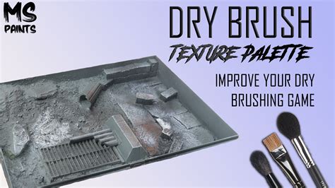 Dry Brush Texture Palette Example 1