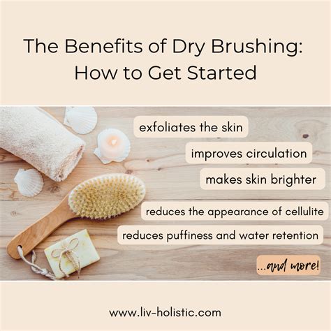 Benefits of dry brushing