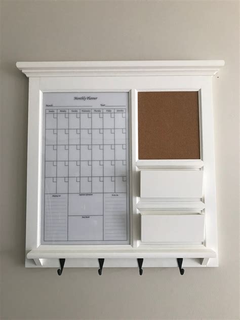 Dry Erase Board Calendar Organization