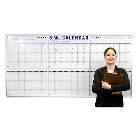 Dry Erase Wall Calendar for Business