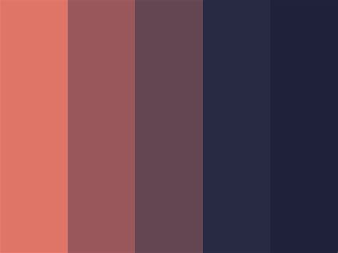 Dusk Color Palette Interior Design