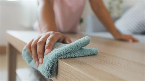 Dusting furniture