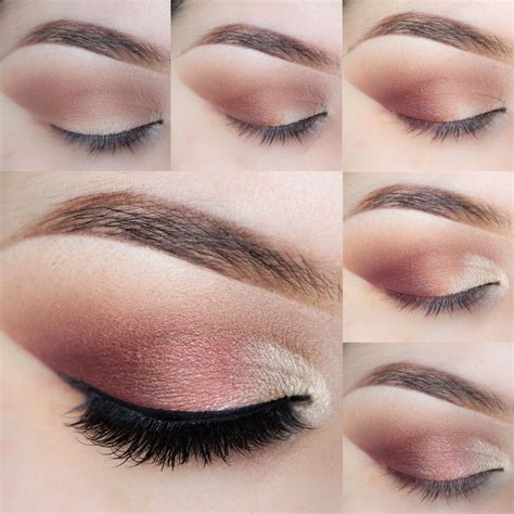 Dusty rose eyeshadow look