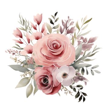 Dusty rose floral inspiration