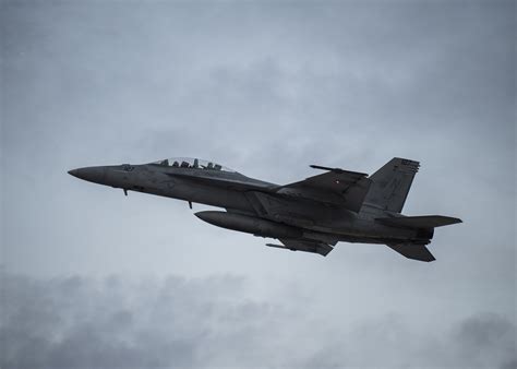 EA-18G Growler taking off