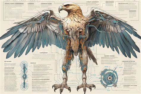 Eagle anatomy diagram