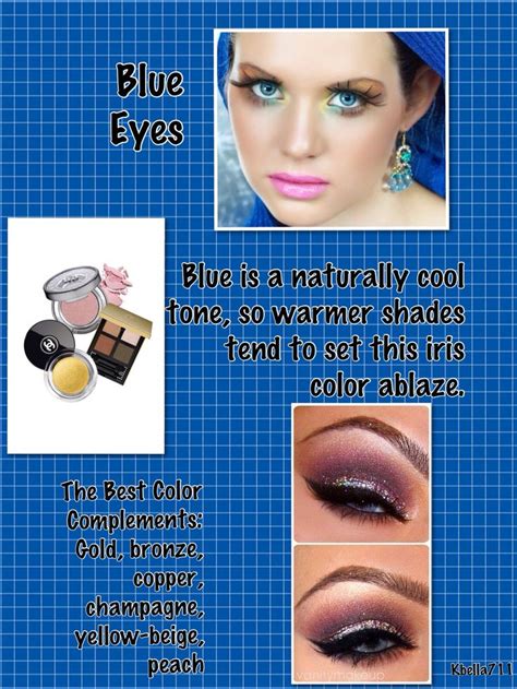 Earthy tones are a great way to complement blue eyes.