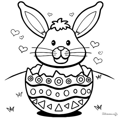 Easter coloring pages for kids