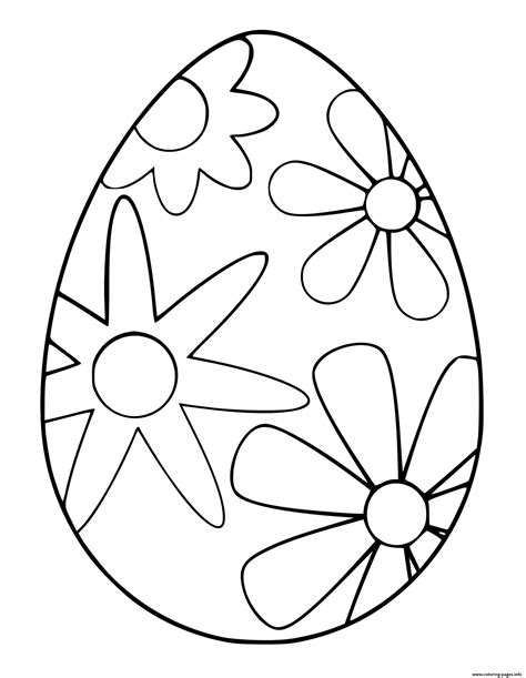 Easter coloring pages templates