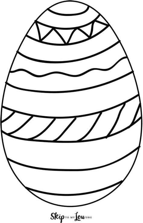 Easter egg decorating page