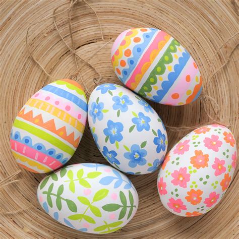 Easter Egg Coloring Page Designs and Patterns