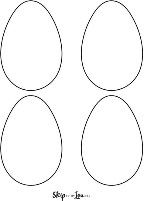 Easter Egg Templates