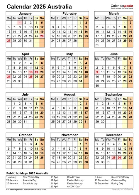 Education Calendar