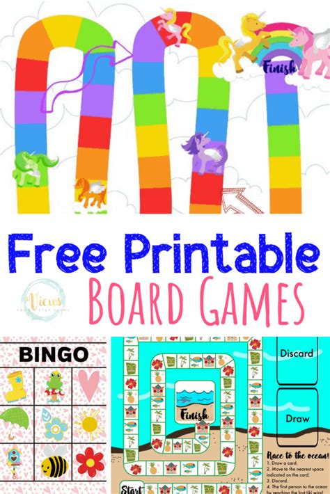 Description of Educational Printable Games